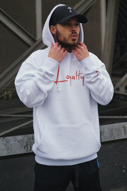 Loyalty Hoodie white