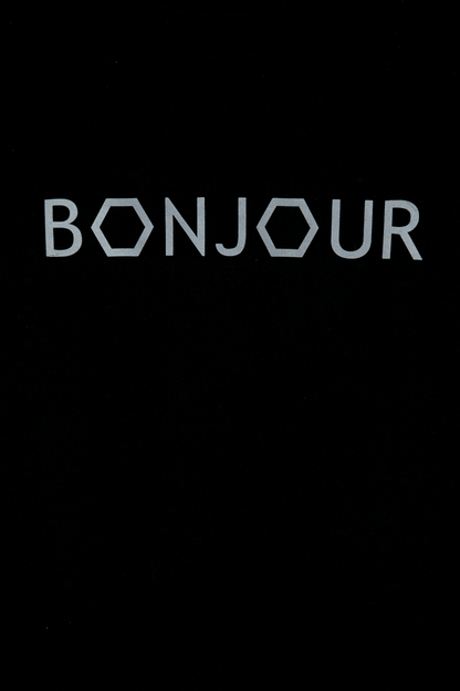 Bonjour Sweater schwarz