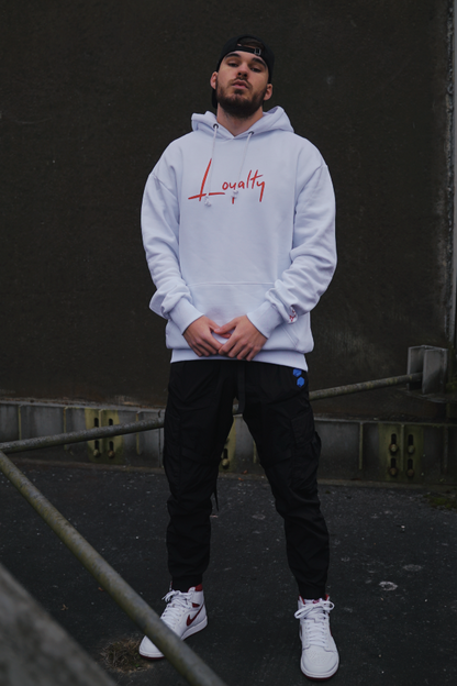 Loyalty Hoodie white